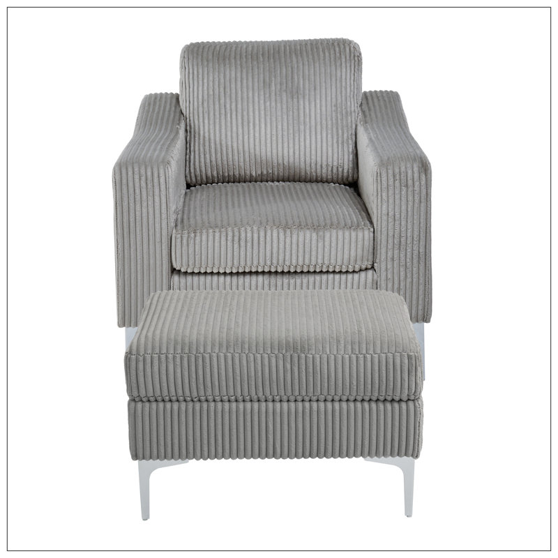 Chaises d'appoint pour le salon, Gris