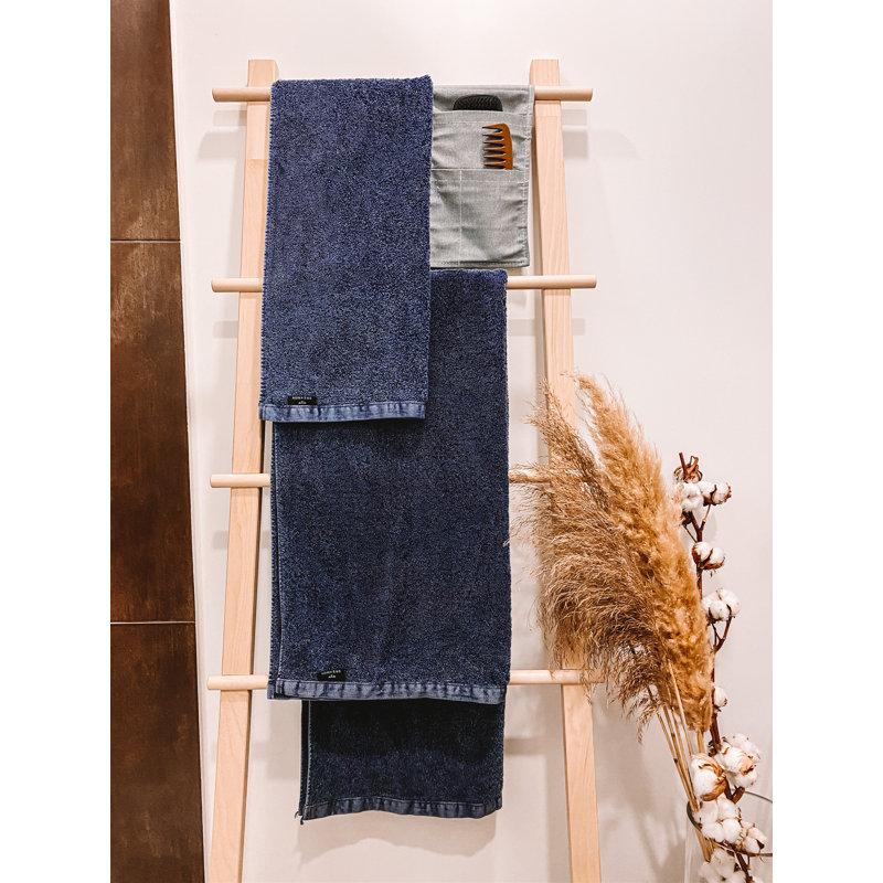 Midweight Bath Towel, Blue