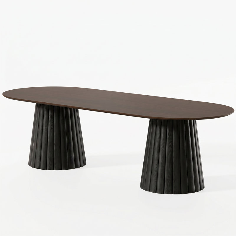 Table de réunion Cady, Walnut