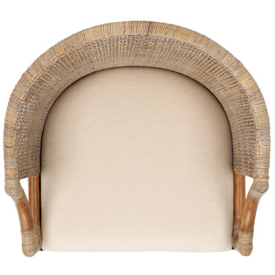 Carneshia Upholstered Solid Wood Counter Stool