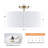 Pelayo Fabric Semi Flush Mount-169173995-169173994