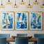NAUTICAL Series CLxxxi - Impression personnalisée de qualité supérieure avec passe-partout - 3 pièces-893147383-893147381