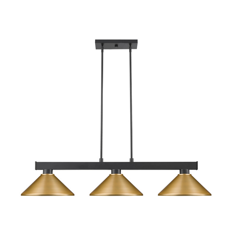Erastos 3 - Light Kitchen Island Pendant, Golden
