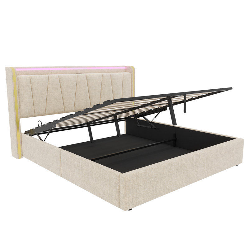Ottoman Storage Bed, Kingsize (5')