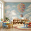 Décoration murale amovible "Whimsical Sky"-137934673-137934672