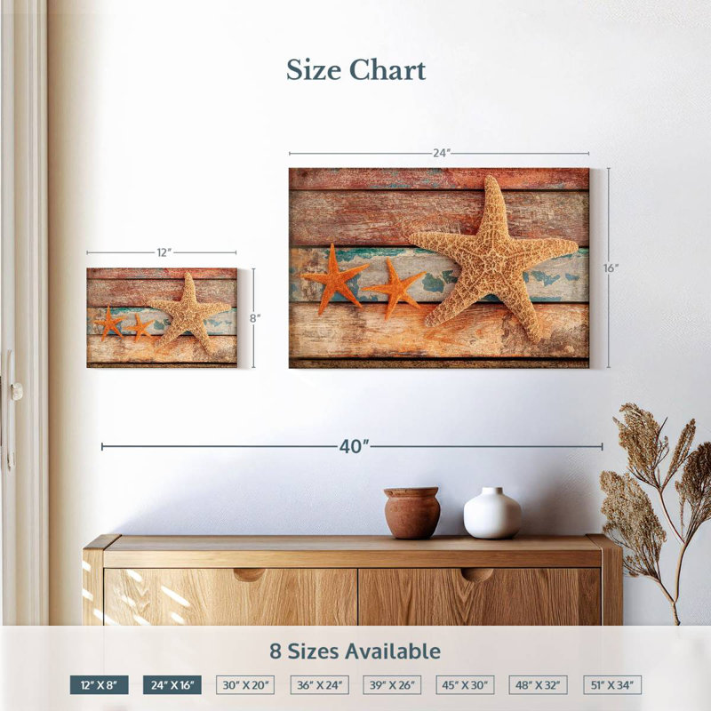Aletra Seaside Memories, 16" H x 24" W