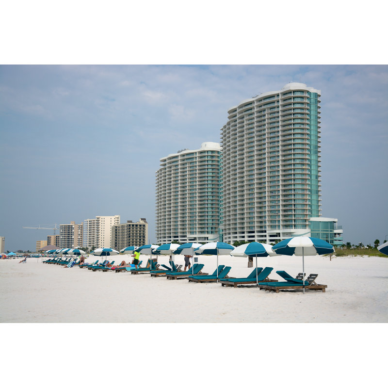 Beach Vacation - Wrapped Canvas Print, 30cm H x 46cm W x 3.8cm D