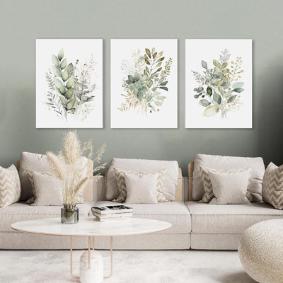3 Piece Wrapped Canvas Print