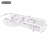 143.7" Upholstered Sofa Free-Combined Sofa Couch With 2 Chaise Lounge And 5 Back Pillows ,-1867410578