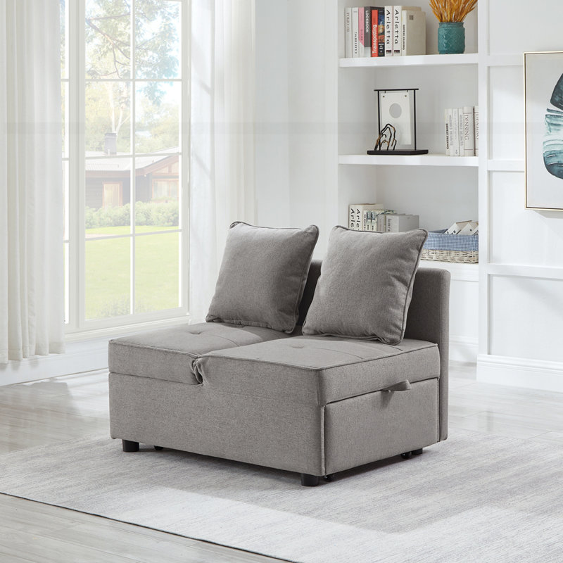 Fauteuil convertible 4 en 1, Gris