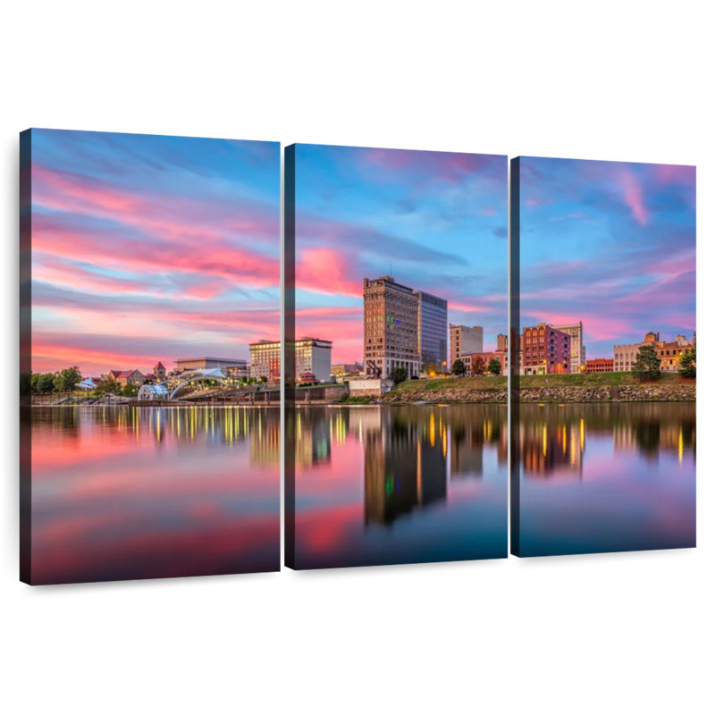 Rorry Charleston River Skyline, 20" H x 33" W