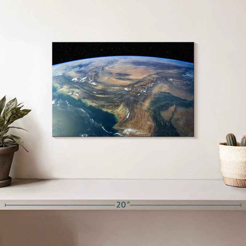 Oberle Earth, 8" H x 12" W
