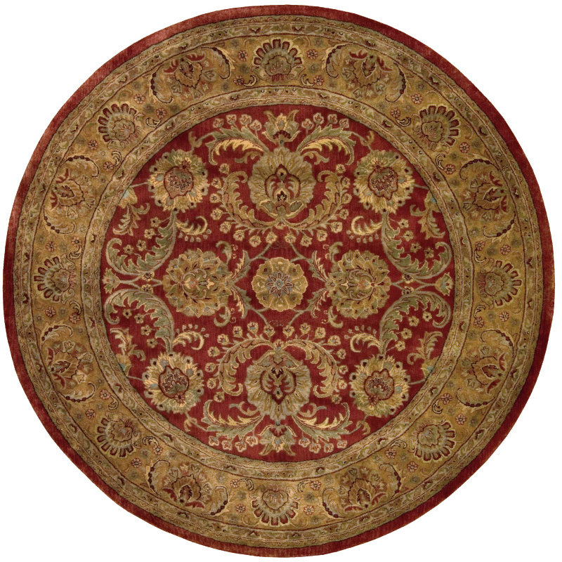 Bassham Wool Oriental Indoor Rug, Rectangle 7'9" x 9'9"