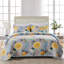 Ensemble de courtepointe pour grand lit 3 pièces Greenland Home Fashions Watercolor Dream White 90 x 90 + 20 x 26 (2)-45637484-33679973