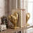 Heart-Shaped Textured Bookends With Protective Base-619120352