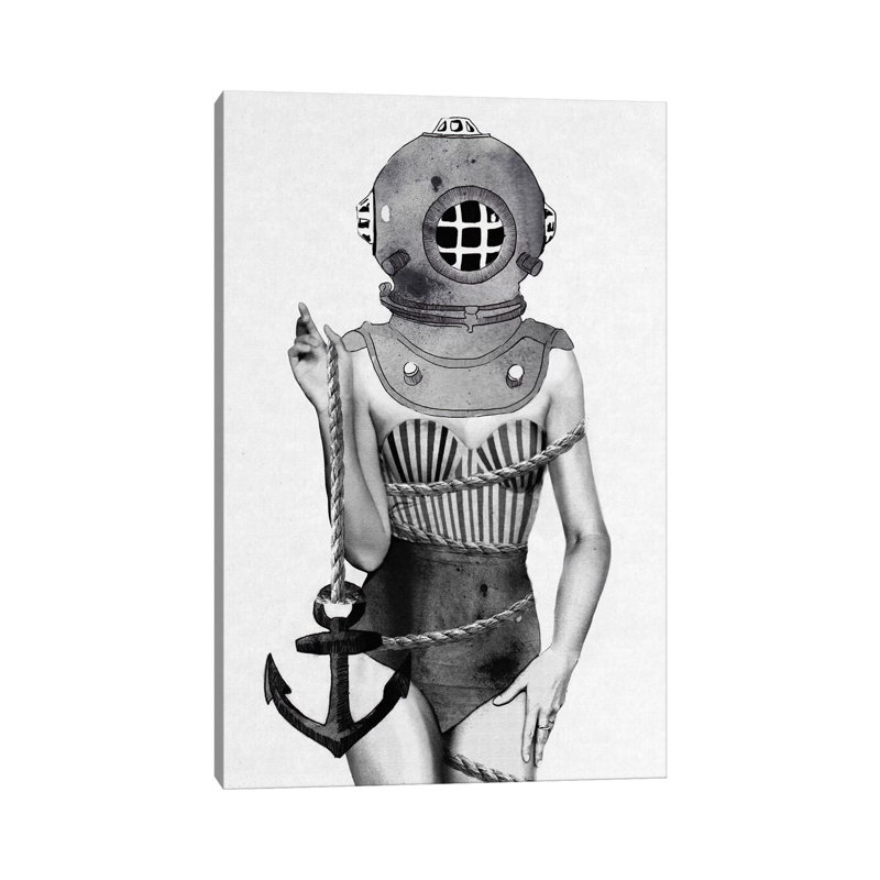 Sunken by Jenny Rome - Print on Canvas, Wrapped Canvas, 66.04 cm H x 45.72 cm W x 1.91 cm D