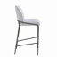 Ensemble de 2 tabourets de bar rembourrés en métal pour l'intérieur-1380487392