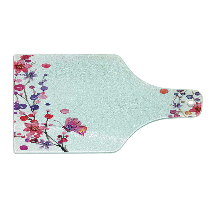 Planche à découper en verre trempé Ambesonne