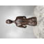 Bronze Modern Lady Sitting Holding Pot Sculpture