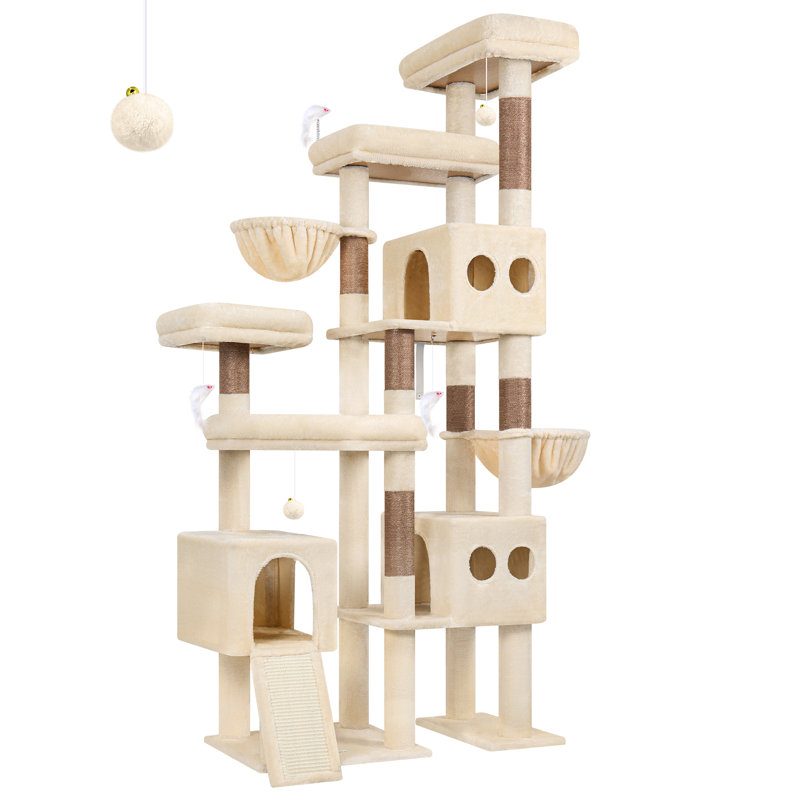Tour pour chat S82d Big Cat, Beige