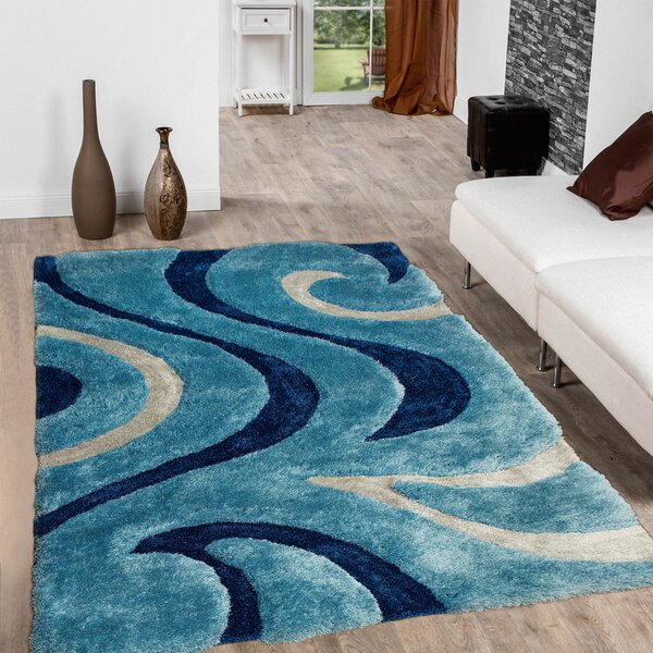 Orren Ellis Island Magee Abstract Rug | Wayfair