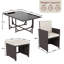 Exia 10 Seater Dining Set with Cushions, UKFR Certified-59603584