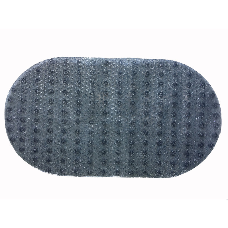 Jalese PVC Non-Slip Shower Mat, Gray