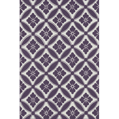 Motif en prune VII