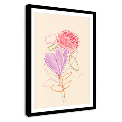 Simple Floral "Simple Floral III" Print