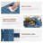 2-Person HDPE Square Outdoor Dining Set-1755017597