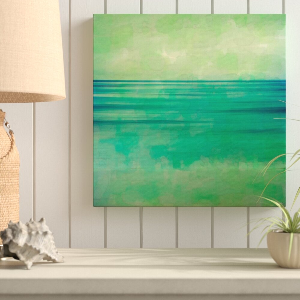 Highland Dunes 'Horizon' by Parvez Taj - Wrapped Canvas Print | Wayfair