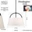 Luminaire suspendu charbon 4 lumières Lyutcho