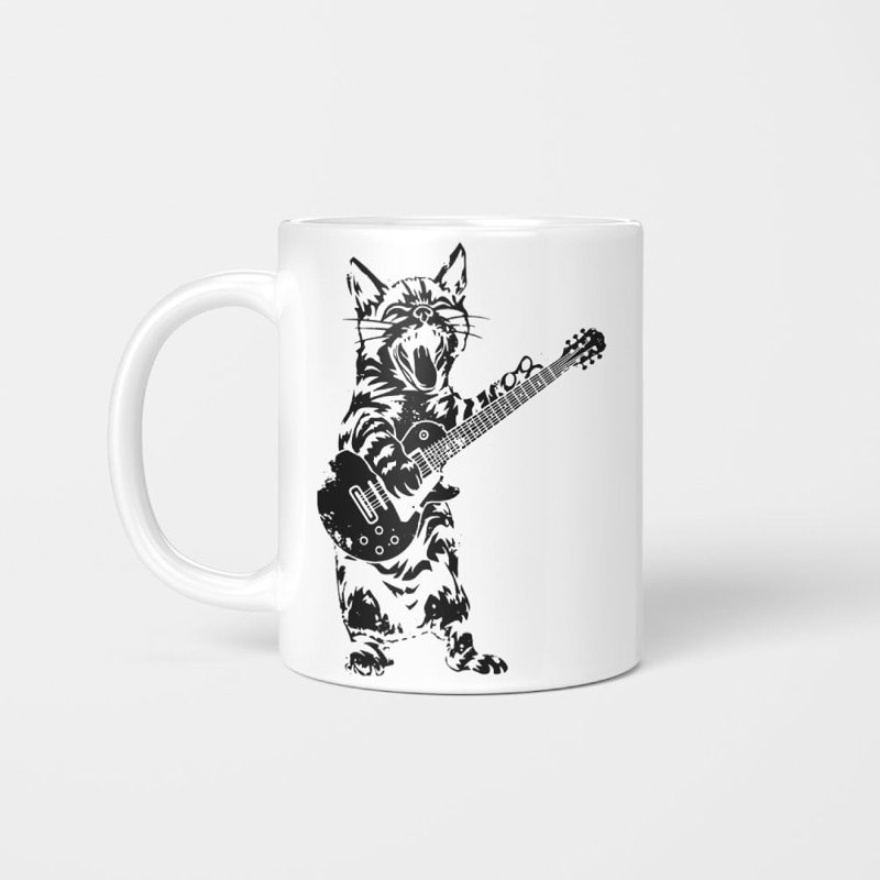 Tasse de chat et de chat