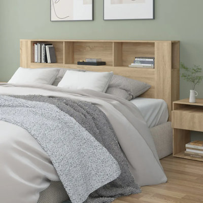 17 Stories Headboard Cabinet Engineered Wood