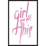 Girl, You Got This Print by Richard Ryder
