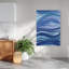Reproduction d'art fluide, vagues océaniques abstraites modernes, océan serein-133614713