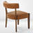 Cindina Mid-Century Modern Dining Chairs Brown Faux Leather Upholstered Wood Frame Kitchen Chairs-1632317941-1632317939