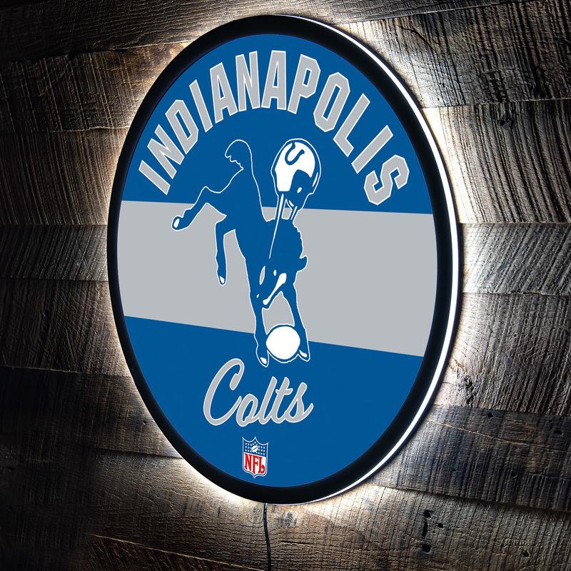 Enseigne murale NFL Vintage, NFL Indianapolis Colts