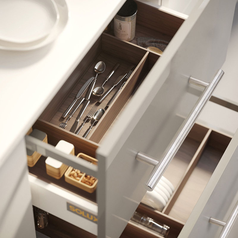 2 1/2" Center to Center Bar Pull Multipack, Brushed Nickel