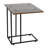 Gateshead Jamestown Extendable C-Shaped for Accessiblity Side End Table Mid Century Wood Grain and Metal-644487887