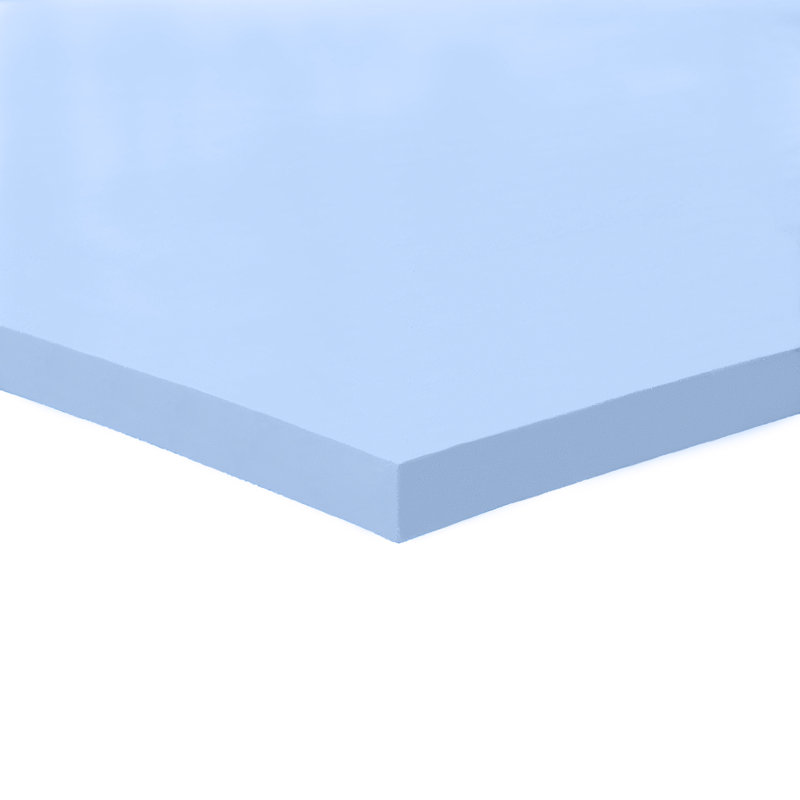 Queen Size Blue Gel Memory Foam Mattress Topper