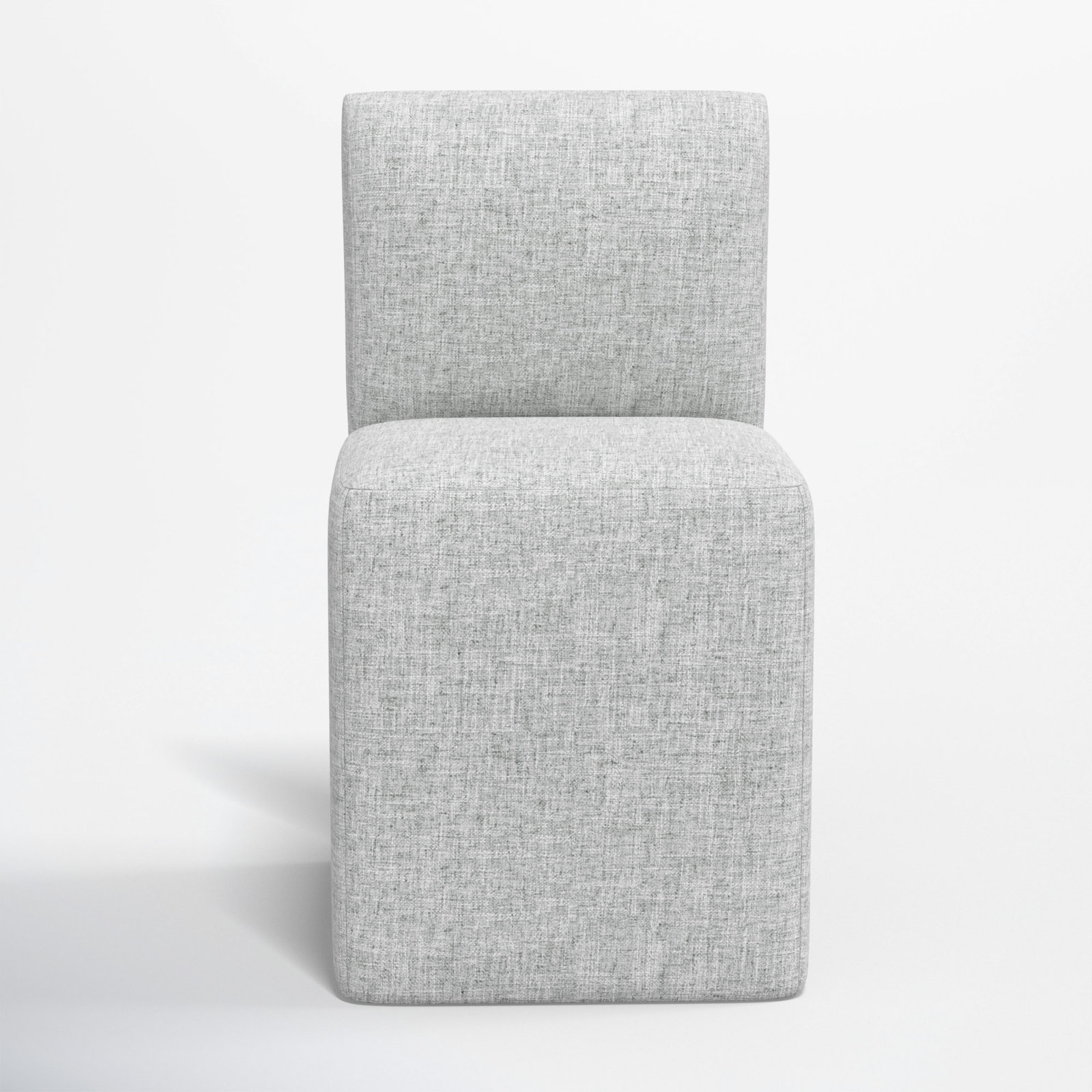 Mendy Dining Chair, Zuma Pumice Textured Linen