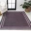 Tapis mauve foncé / mauve clair à 2 rayures Mariques Classic-1029484948