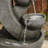 Gibout Outdoor Sculptural Fountain with Lights