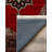 Guria Red/Brown/Burgundy Oriental Vintage Look Machine Printed Cotton Chenille Area Rug-790341727