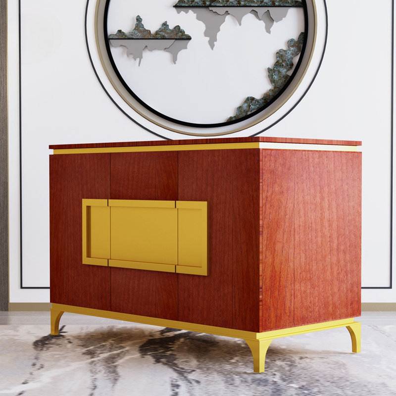 Armoire d'appoint légère et luxueuse