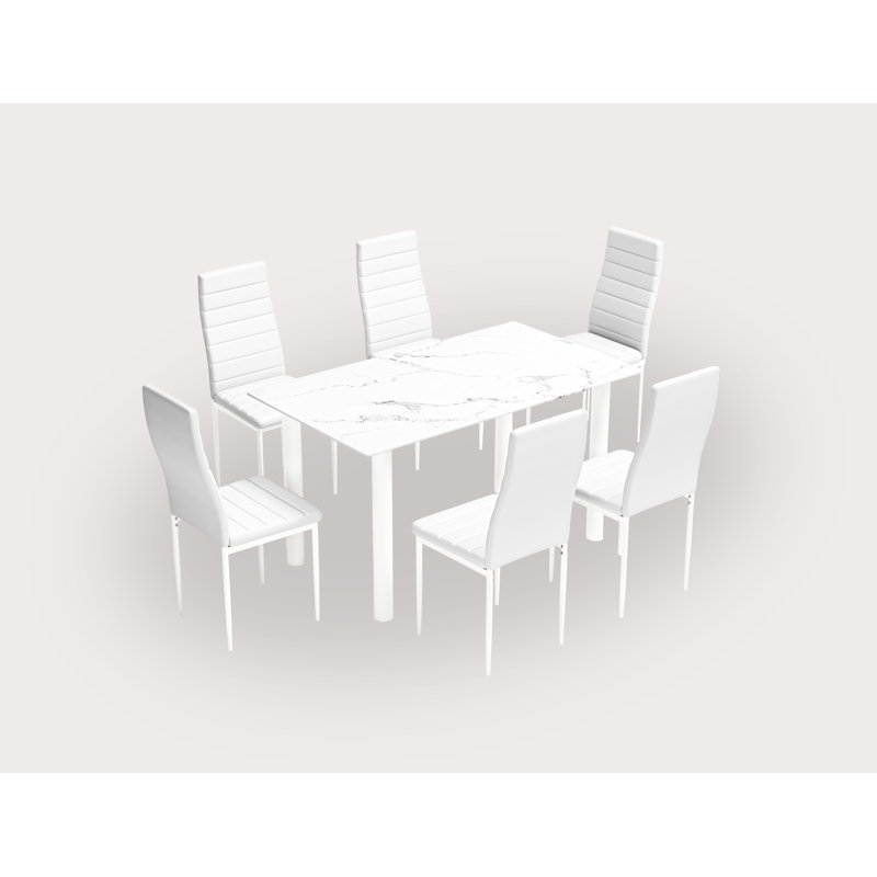 Ensemble de salle à manger 7 pièces 7 pièces