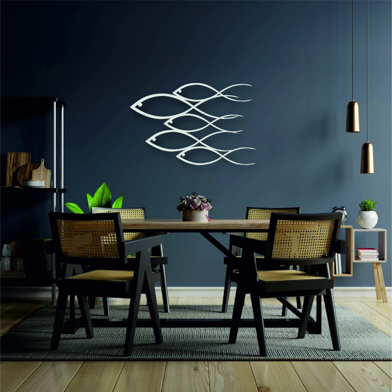 5 Piece Print, 45cm H x 30cm W, Black