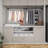 Areefa 38.4'' Iron Industrial Pipe Clothing Rack