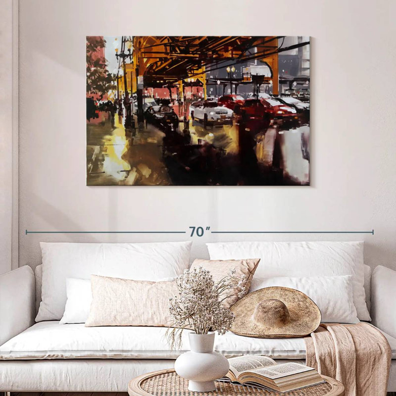 Sireci Van Buren Street, 30" H x 45" W